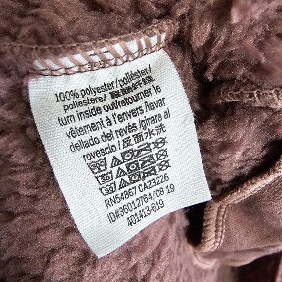 PINK Victoria's Secret Sherpa Teddy Hoodie Cardigan Jacket Medium / Large New - Picture 15 of 16